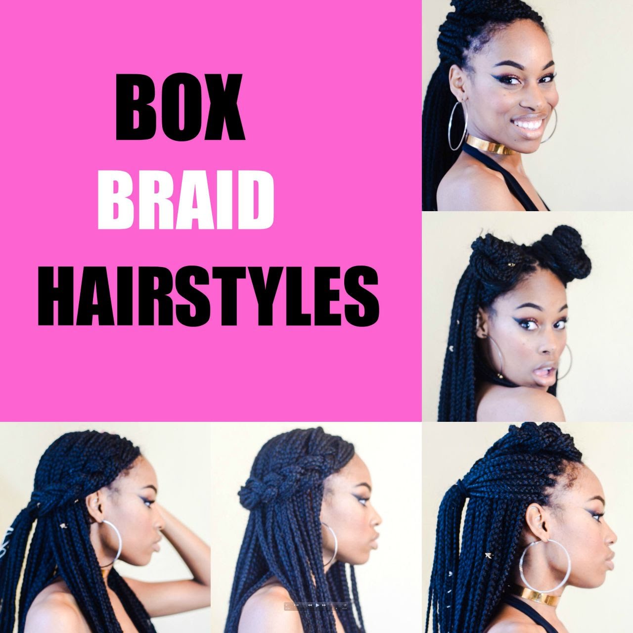 5 Simple Box Braid Hairstyles that Turn Heads - Voice of Hair