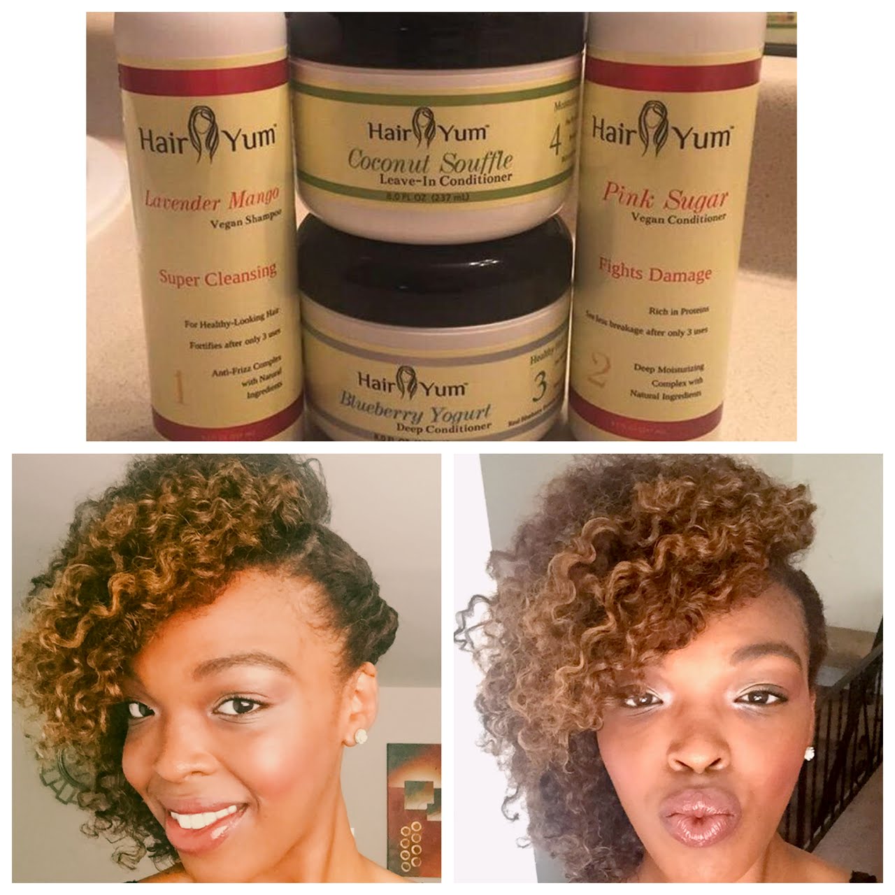 Braid Out Tutorial And Hair Yum Collection Product Review Voice