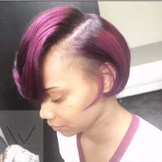 @Coldina_ Hair Color Bob cut