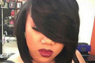 Sexy Bob styled by @HairArtByDominique