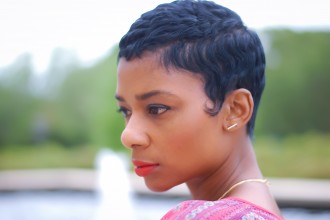How to Achieve Pixie Perfect Waves on Natural Hair