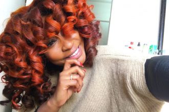 How to Achieve Copper Colored Curls