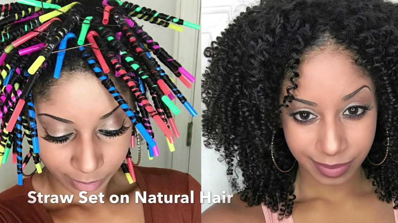 A Different Twist Using Straws To Set Your Hair Voice Of Hair