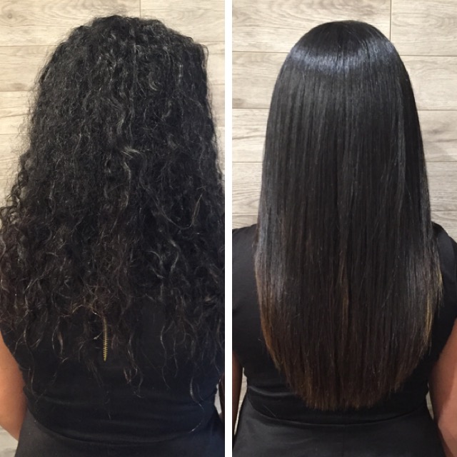 Keratin hair treatment outlet on natural hair