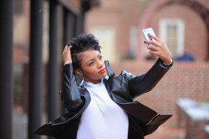 Woman Taking a Selfie